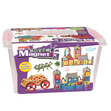 Hot Sale Intelligent Magnetic Building Toys avec des bâtons d&#39;aimants et des balles